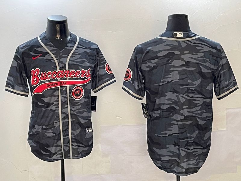 Men Tampa Bay Buccaneers Blank Camo Joint Name 2024 Nike Limited NFL Jersey style 3->tampa bay buccaneers->NFL Jersey